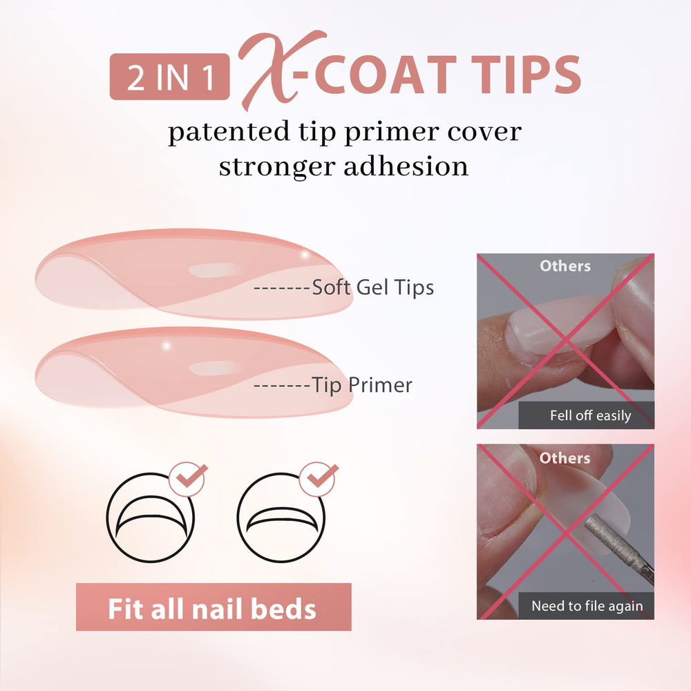 BTArtbox soft gel material offers flexible, natural-feeling nail tips.