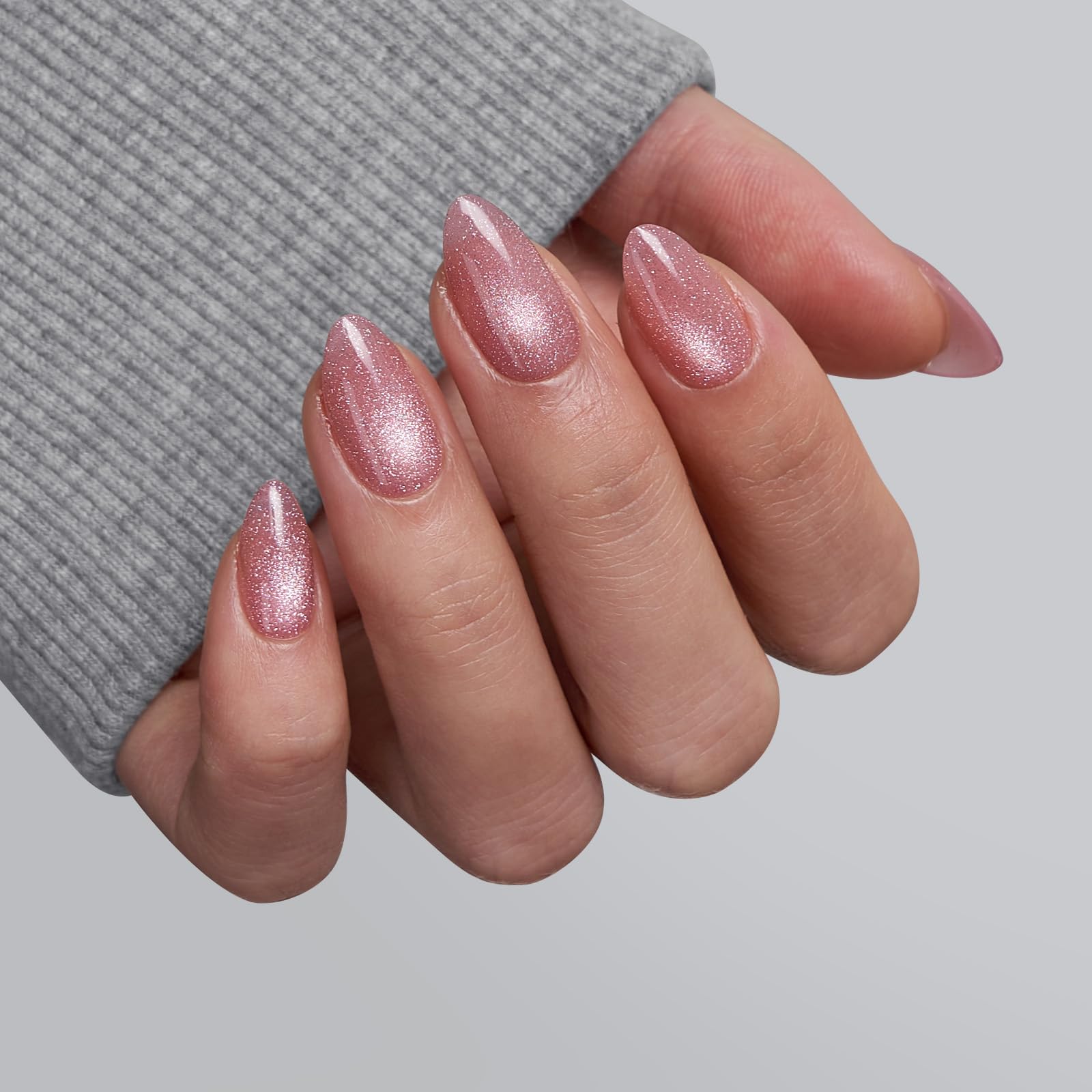 BTArtbox soft gel nails almond shape offering flexible wear