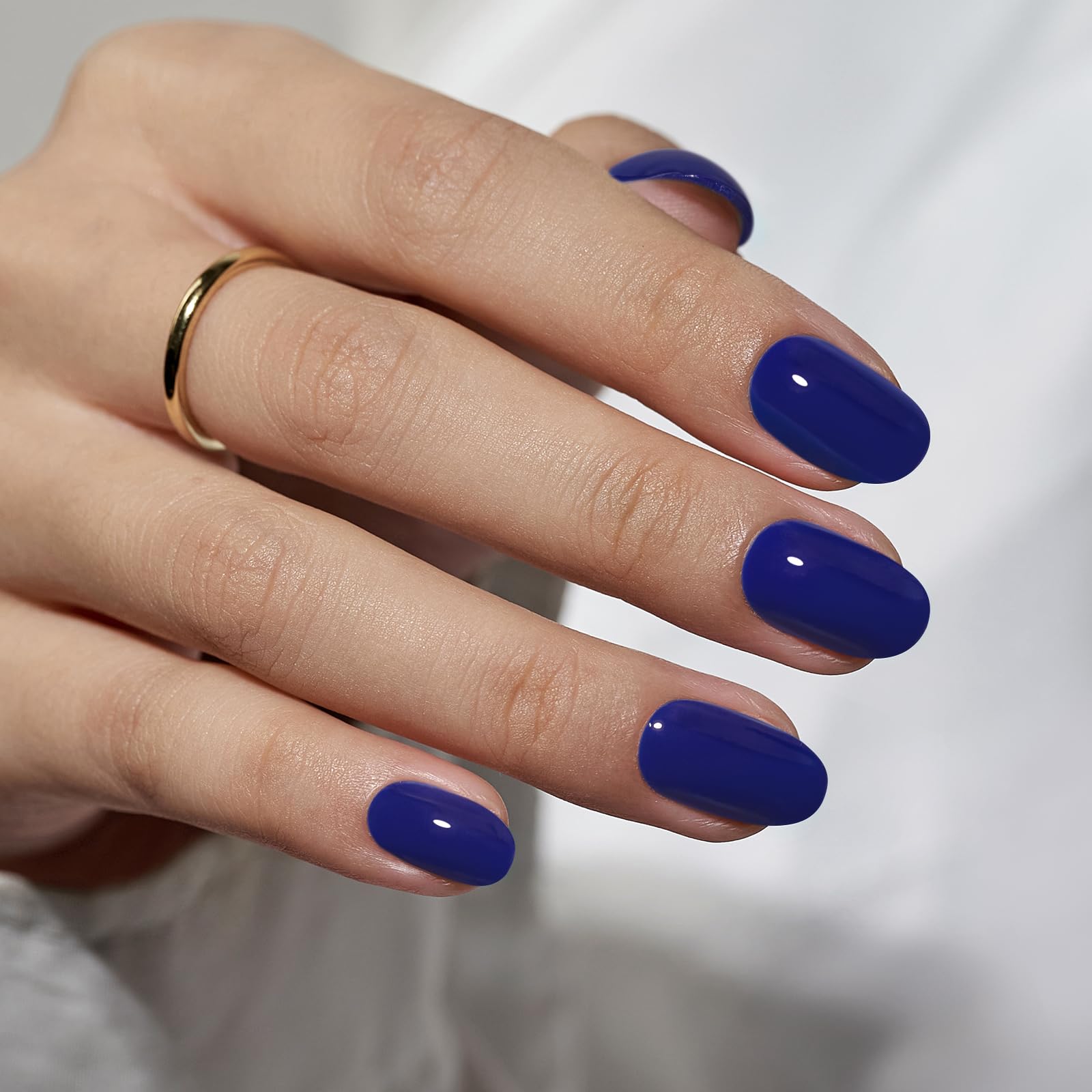 Close-up of BTArtbox soft gel nails showing natural flexibility