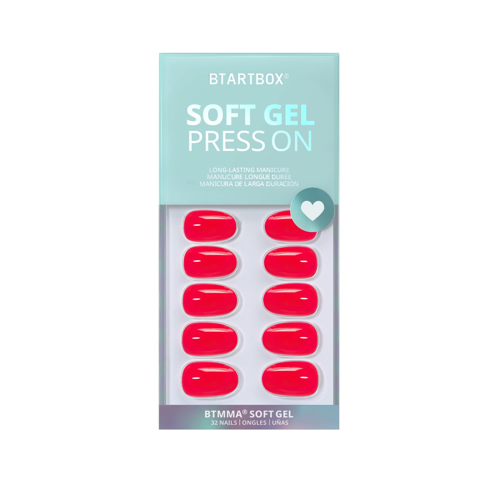 BTArtbox Tomato Tango nails kit box displays complete set