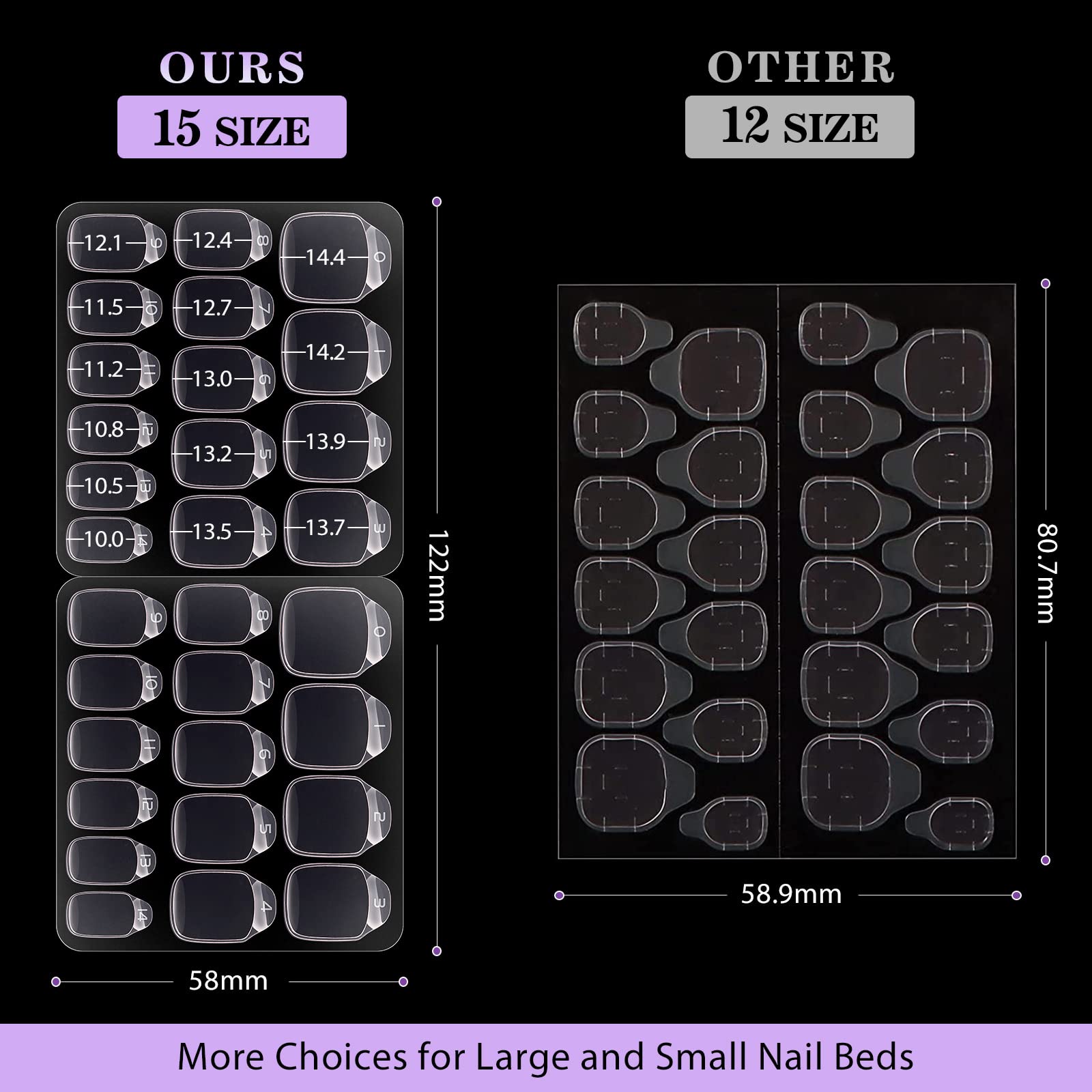 BTArtbox waterproof nail tabs withstand daily activities