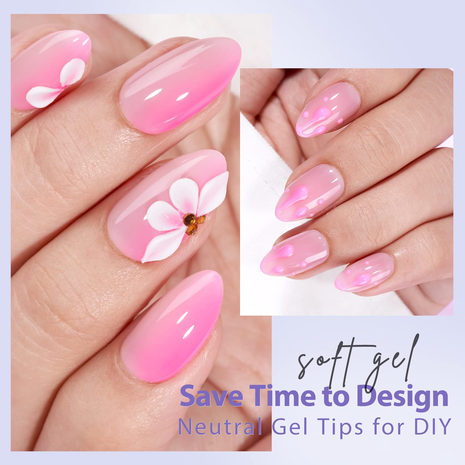 BTArtbox XCOATTIPS long-lasting extensions endure up to four weeks with care.