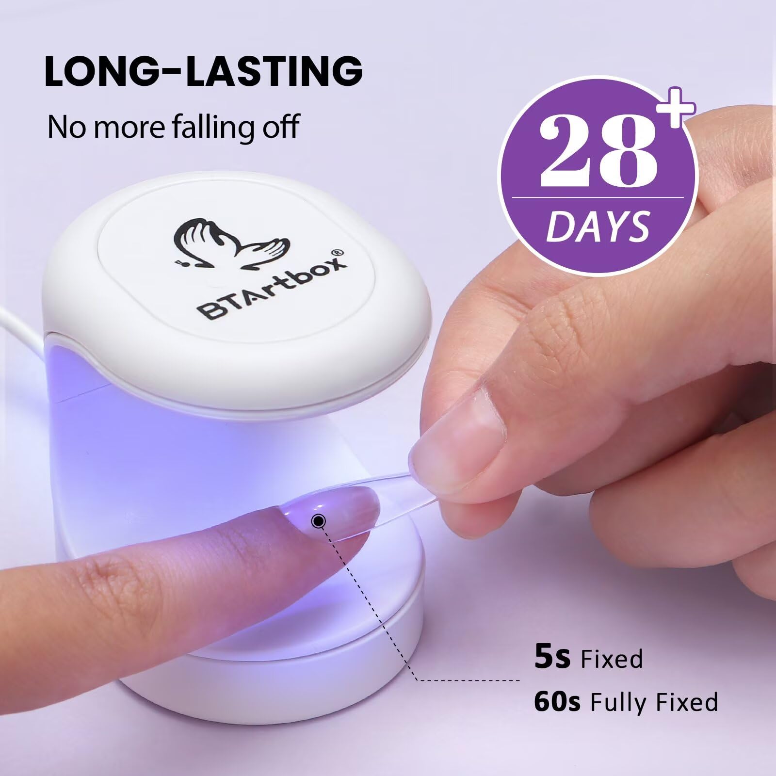 BTArtboxnails eco-friendly low odor formula gentle on nails.