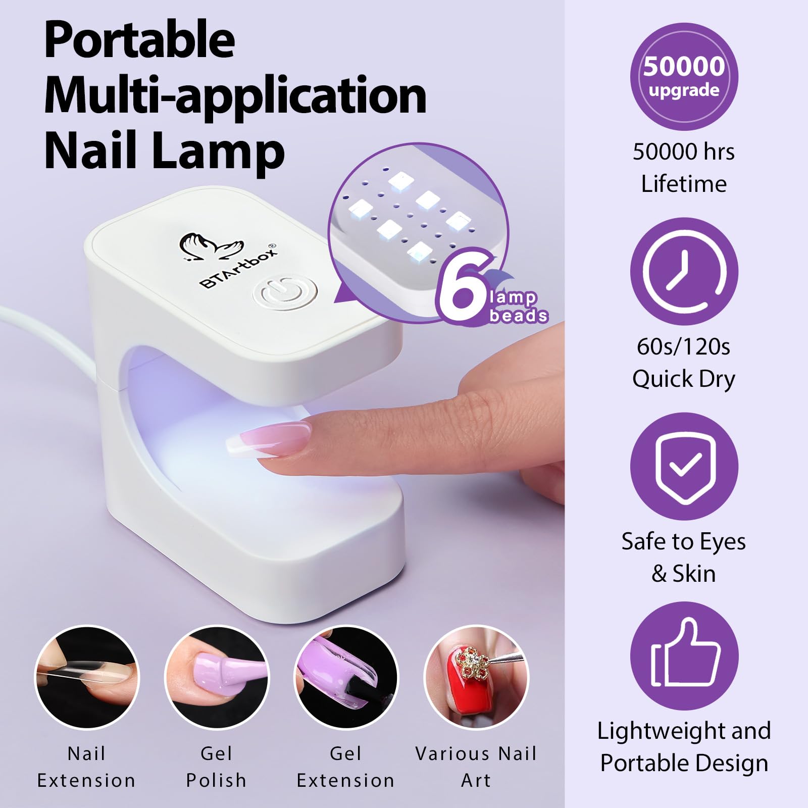 BTArtboxnails French protection duo packaging includes gel and top coat.