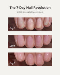 BTArtboxNails Naillush nails before image showing thin nails seeking resilience
