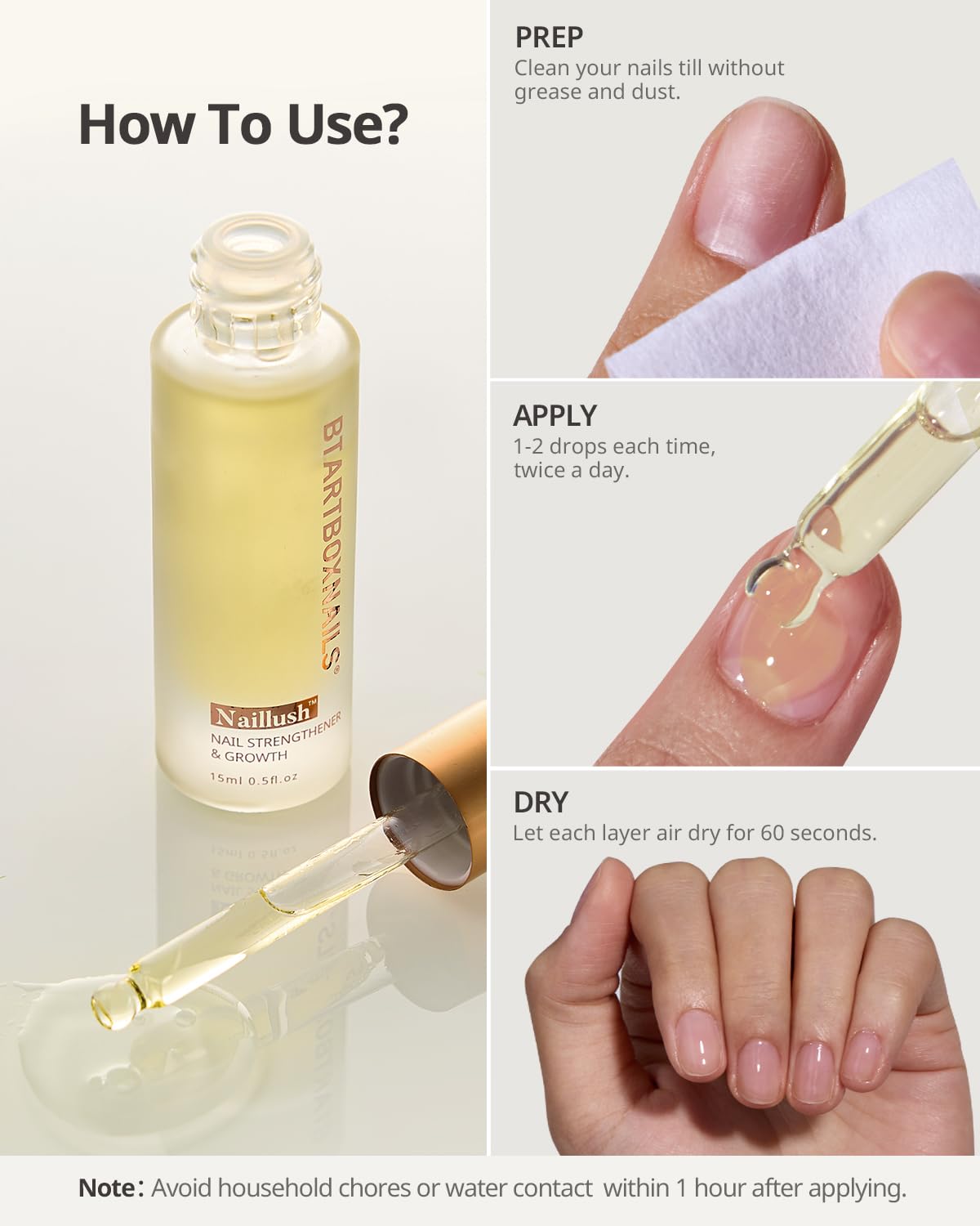 BTArtboxNails Naillush salon-like finish for premium at-home care