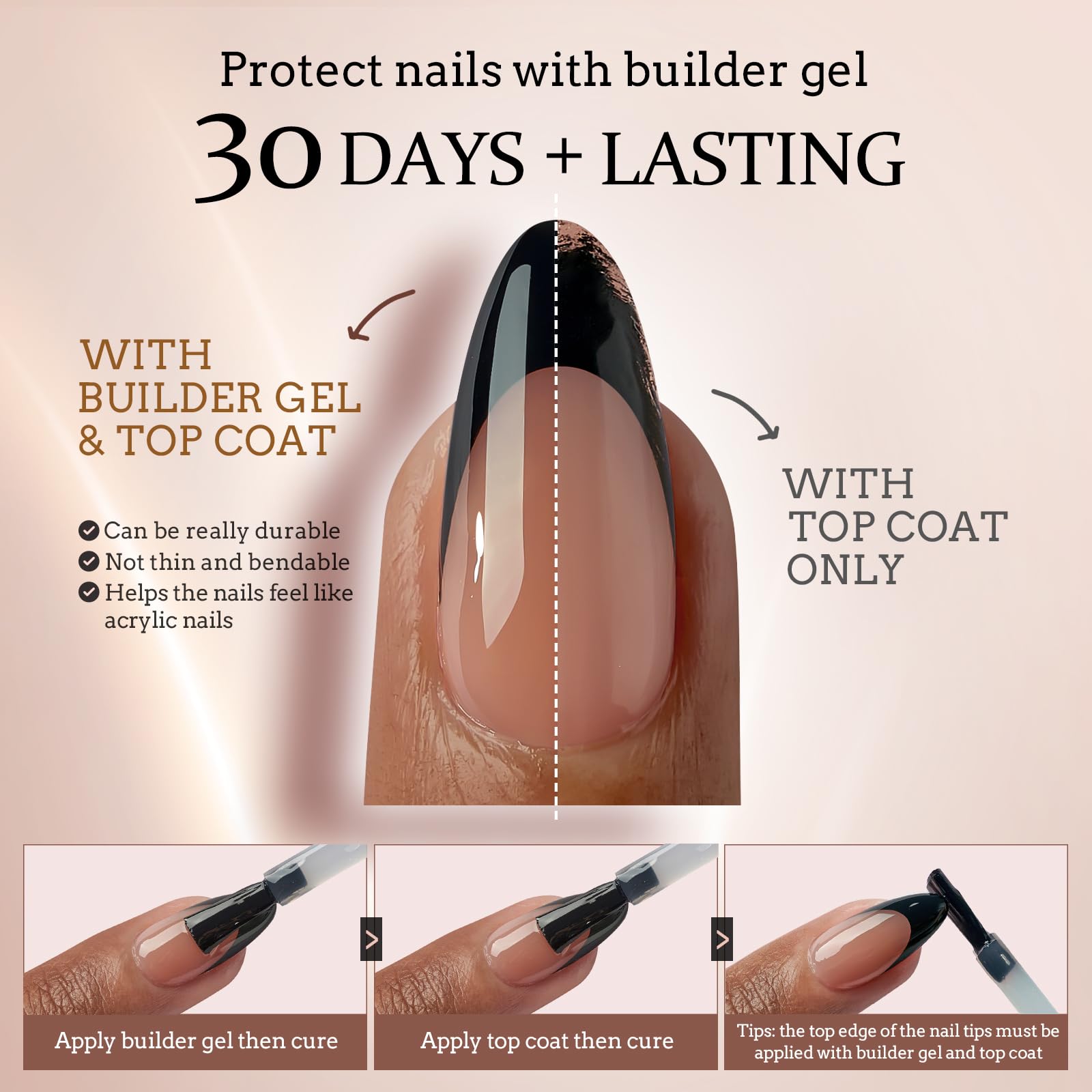 BTArtboxnails pre-applied primer and base coat speed up DIY nails