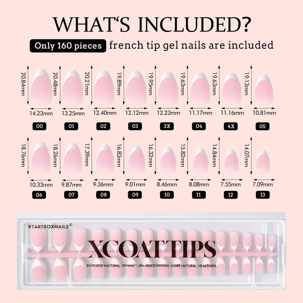 BTArtboxNails Premium soft gel comfort for natural-feel nails.
