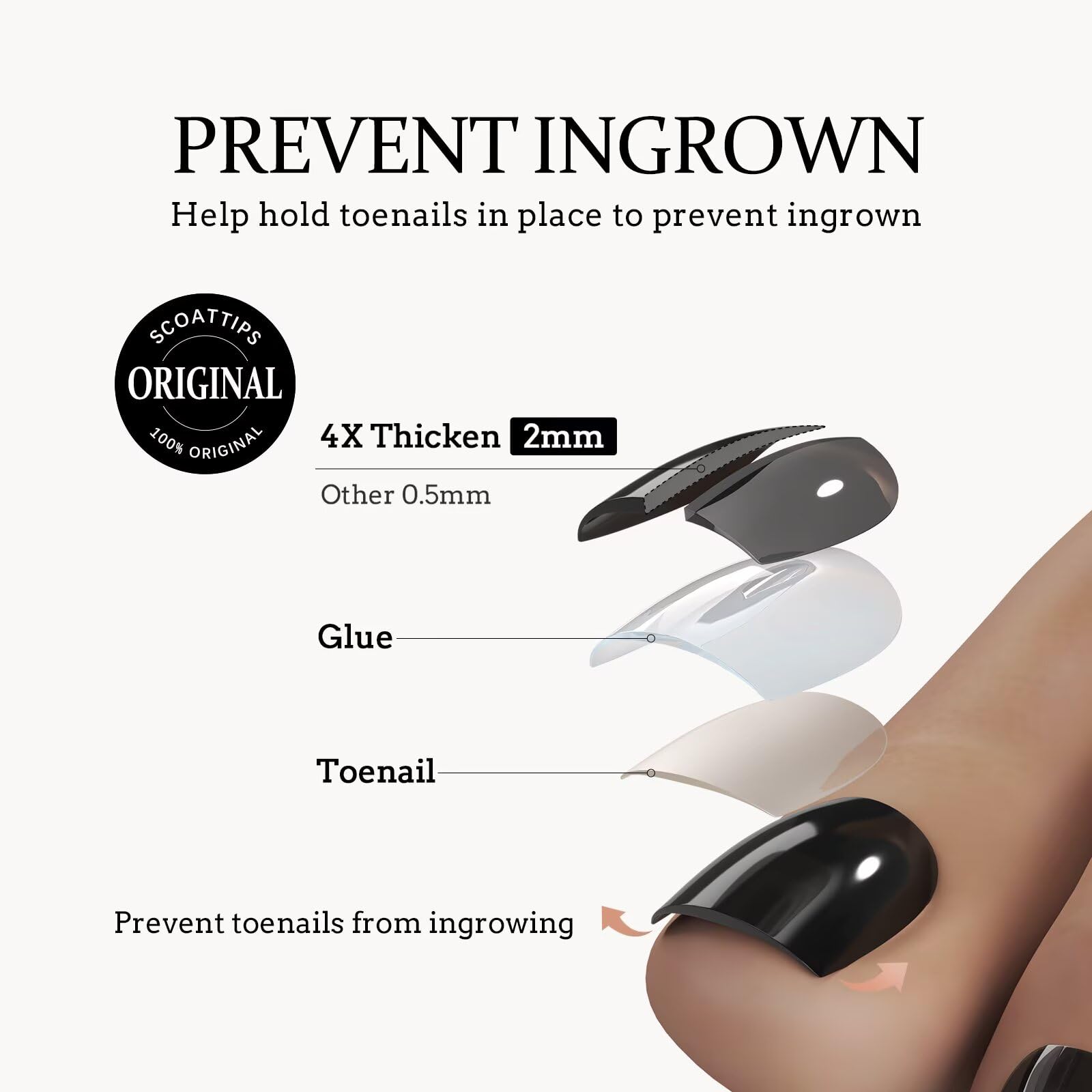 BTArtboxnails SCOATTIPS applying tips to toe nails with glue or tabs