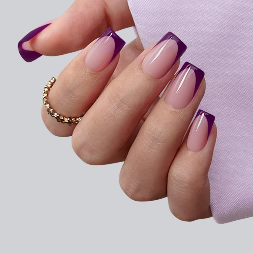 BTArtboxnails short square nails provide natural-looking extensions for daily wear