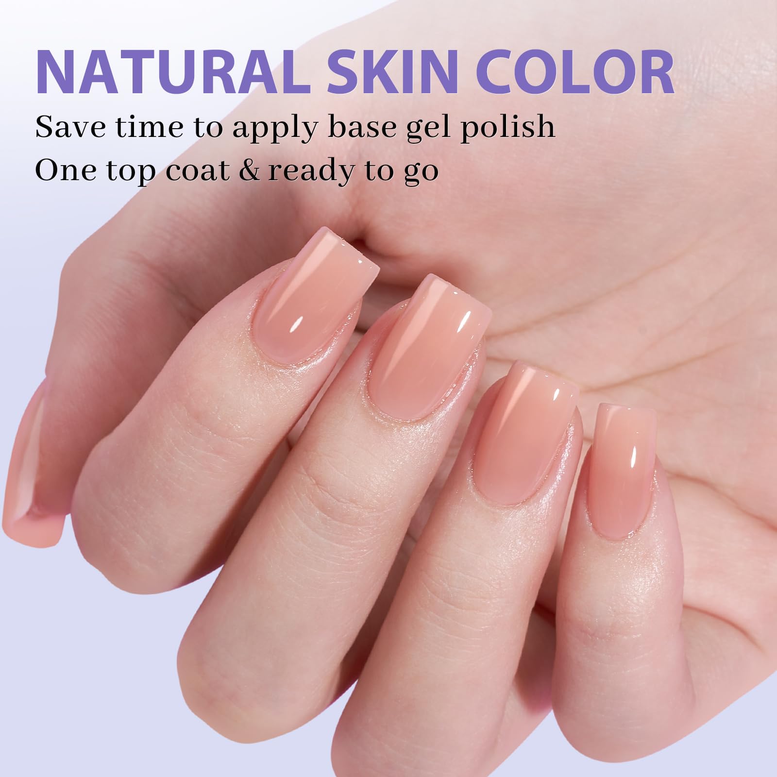 BTArtboxnails natural look skin-tone tips achieve seamless finish