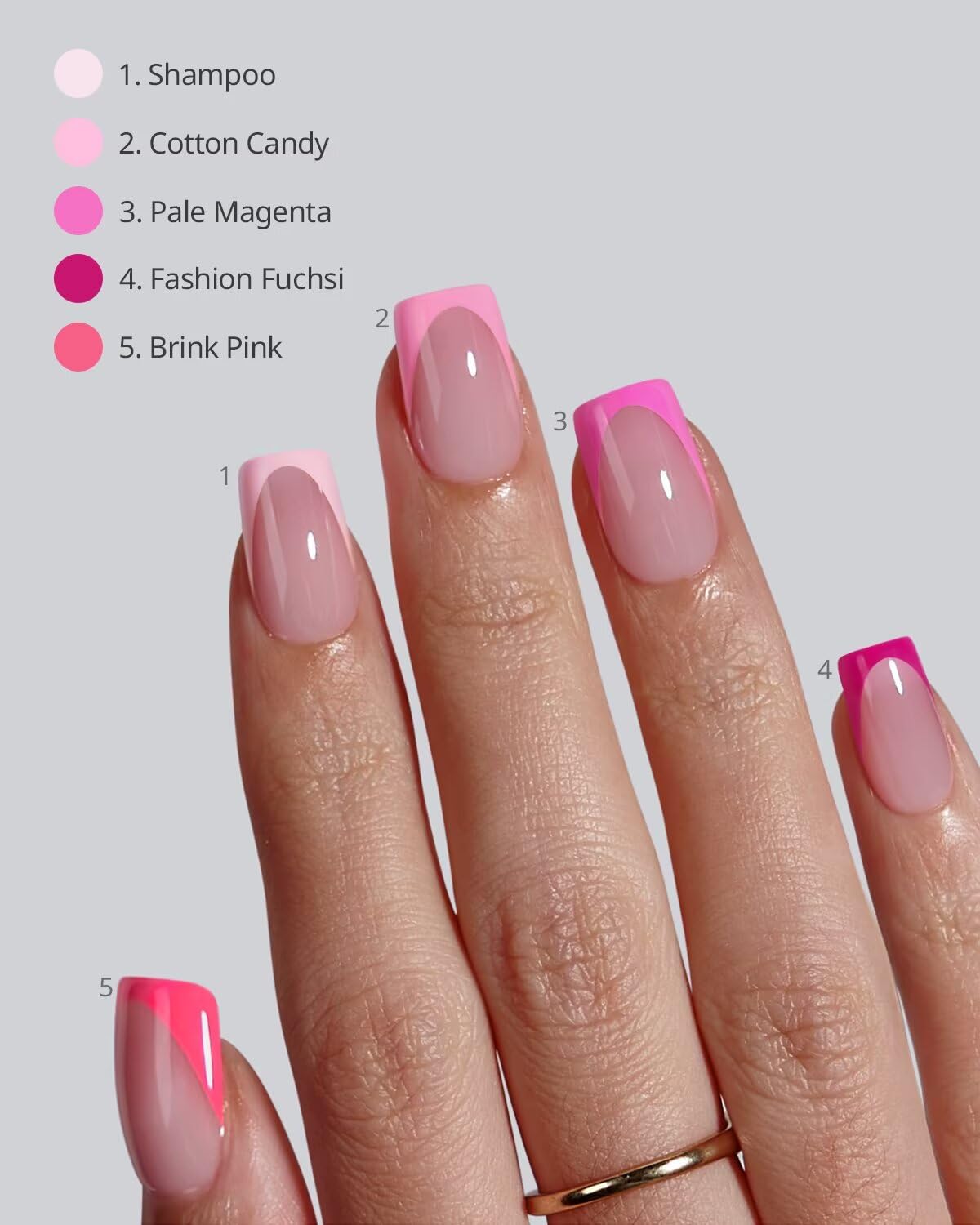 BTArtboxnails soft gel nail tips close-up, lightweight comfort and flexible wear