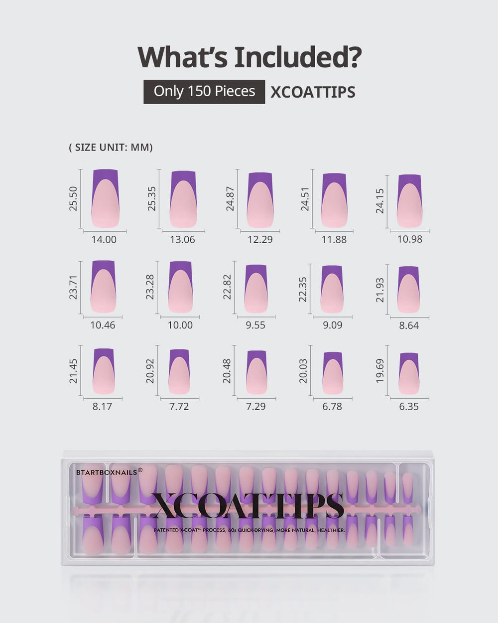 BTARTBOXNAILS X-COAT technology enables smooth UV curing on designs