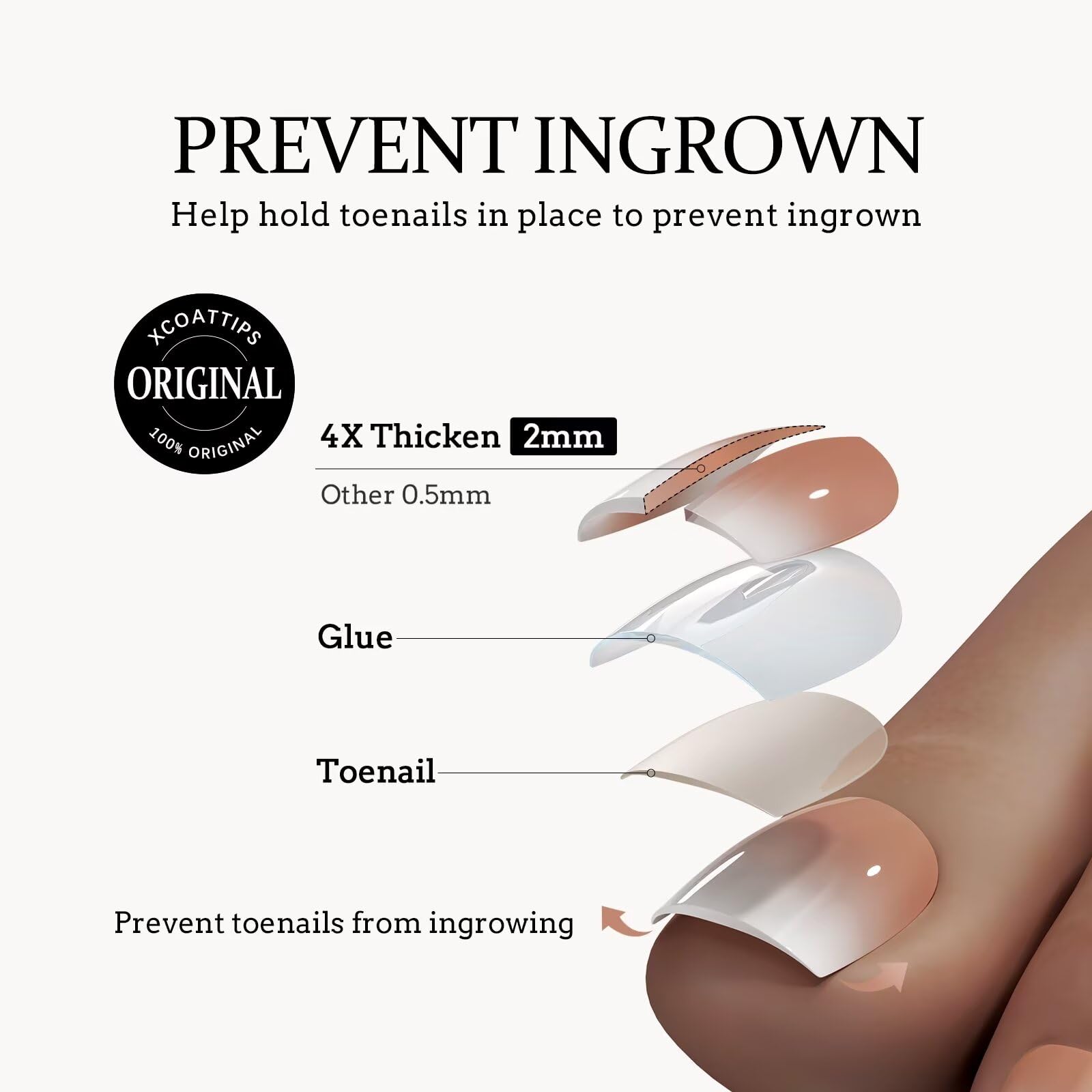 BTArtboxnails XCOATTIPS easy at-home application for salon-like results
