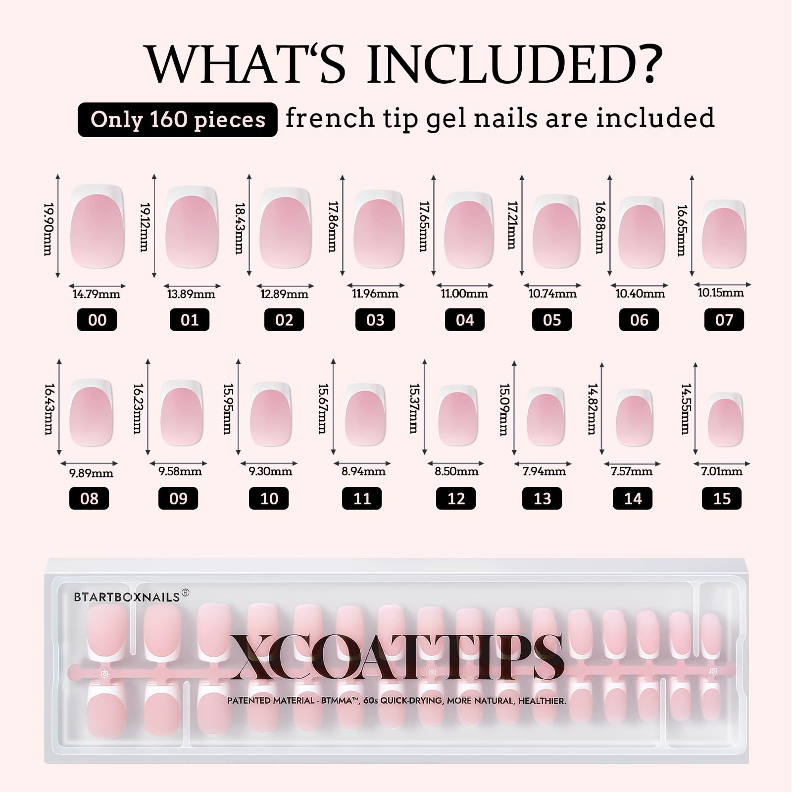 BTArtboxnails XCOATTIPS DIY manicure kit for creative weekends
