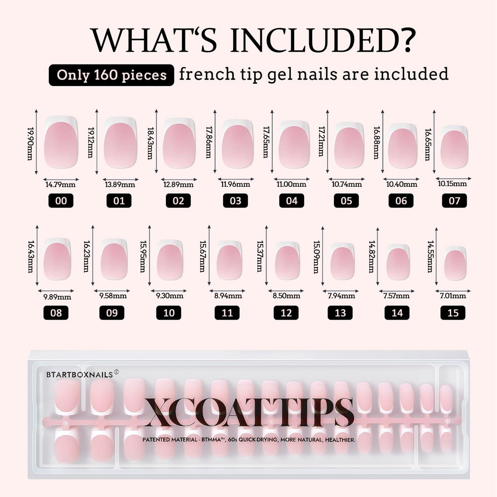BTArtboxnails XCOATTIPS DIY manicure kit for creative weekends