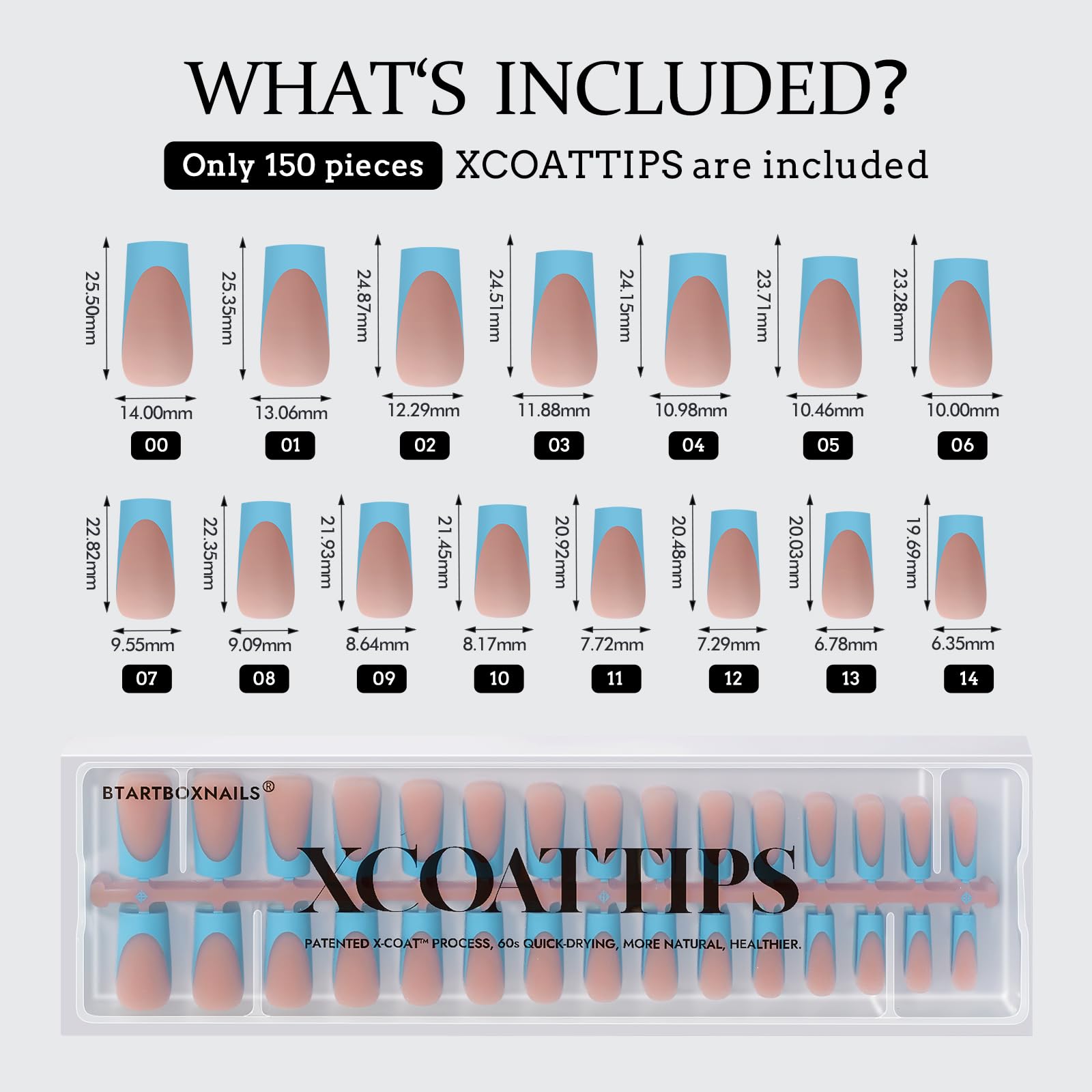 BTArtboxnails XCOATTIPS easy home setup to create professional‑looking nails.