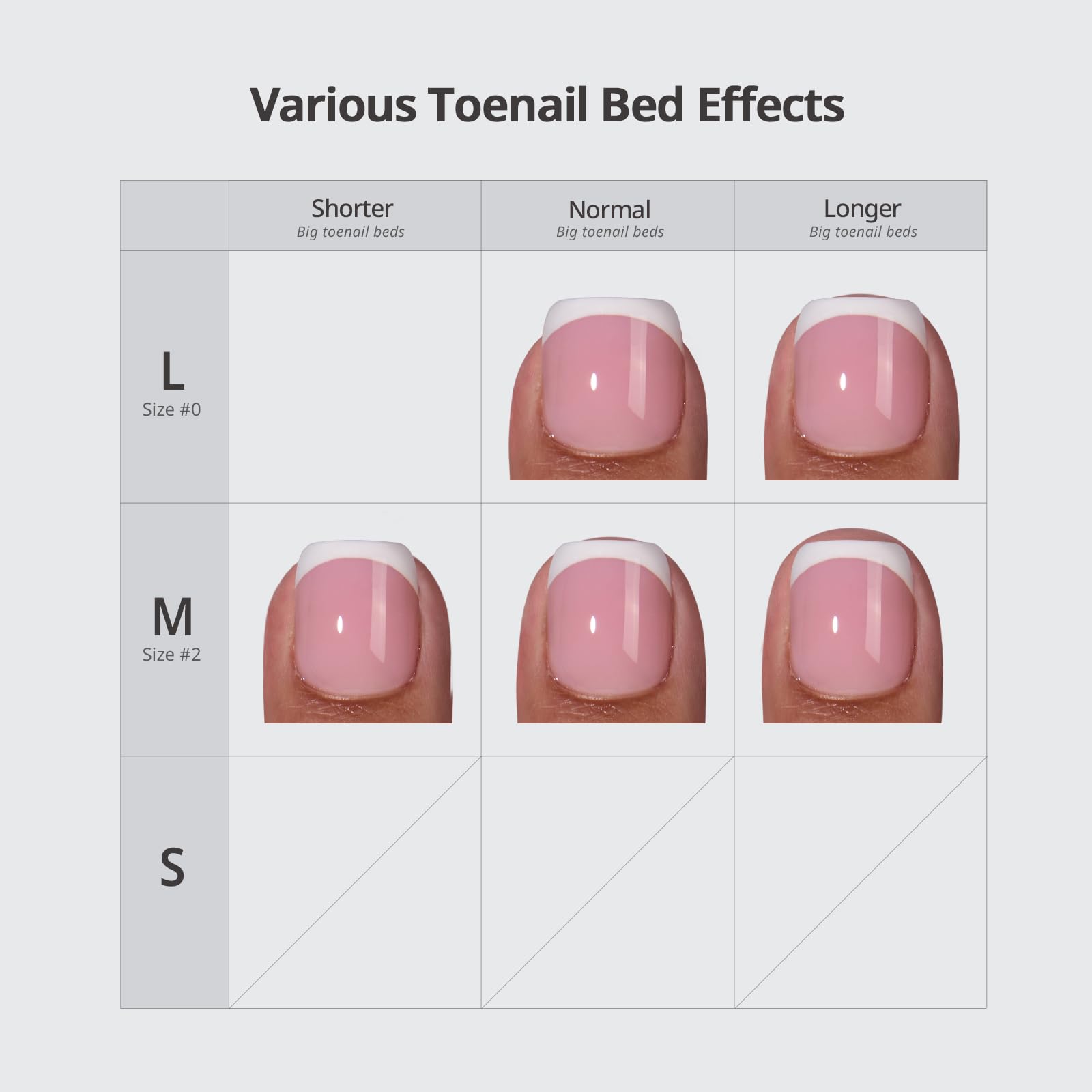 BTArtboxnails XCOATTIPS French design contours hug the cuticle for a natural look.