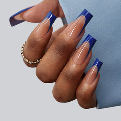 BTArtboxnails XCOATTIPS lightweight soft gel brown extension for comfortable wear.