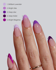 BTArtboxnails XCOATTIPS UV gel application enables smooth curing.