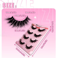 BTLLSSH lash clusters on backing preview for easy detachment