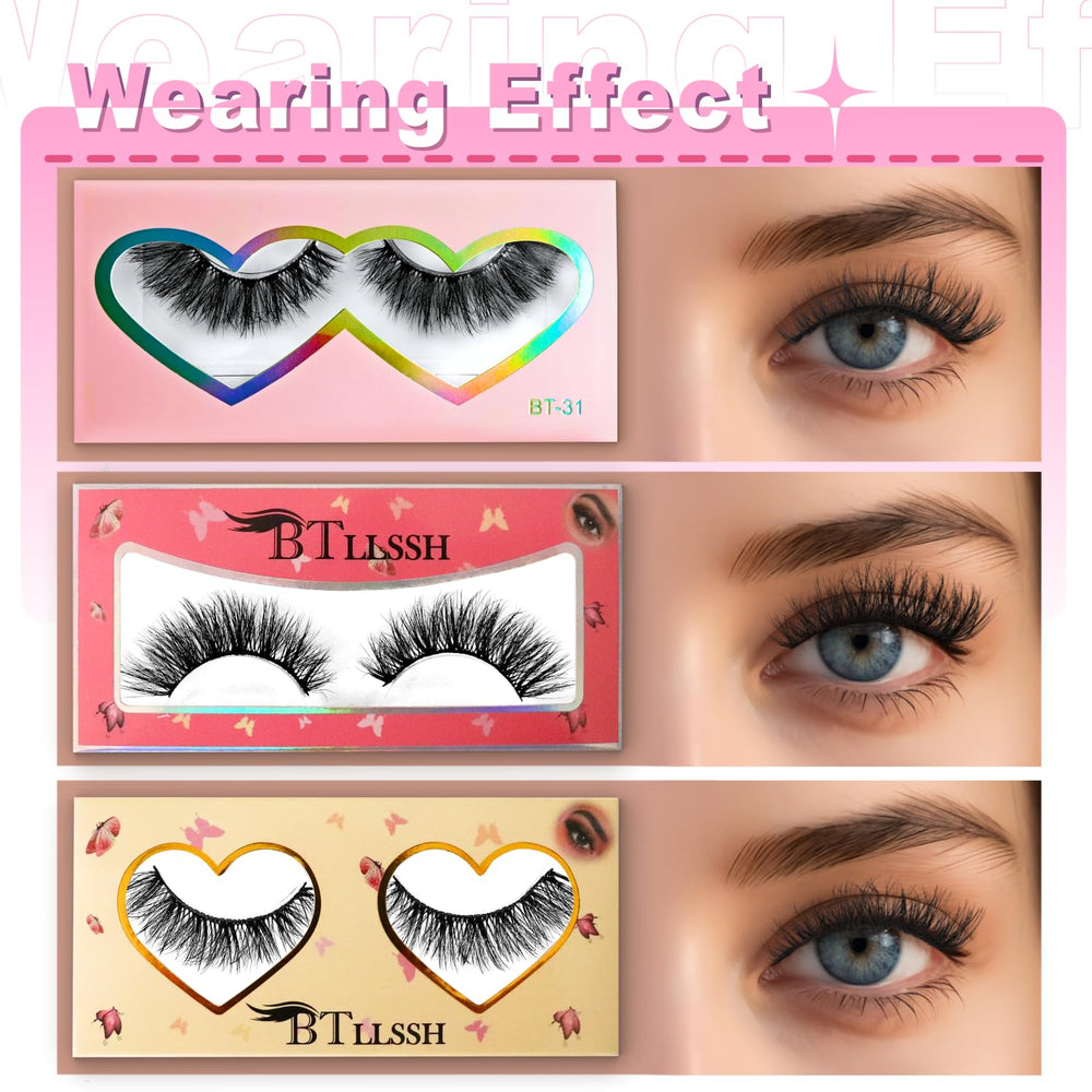 BTLLSSH reusable lashes designed for multiple wears with care.
