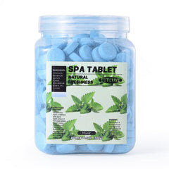 BTTEUYE Foot Pedicure Soak bottle shown, delivering a refreshing mint fragrance for a spa-like soak.