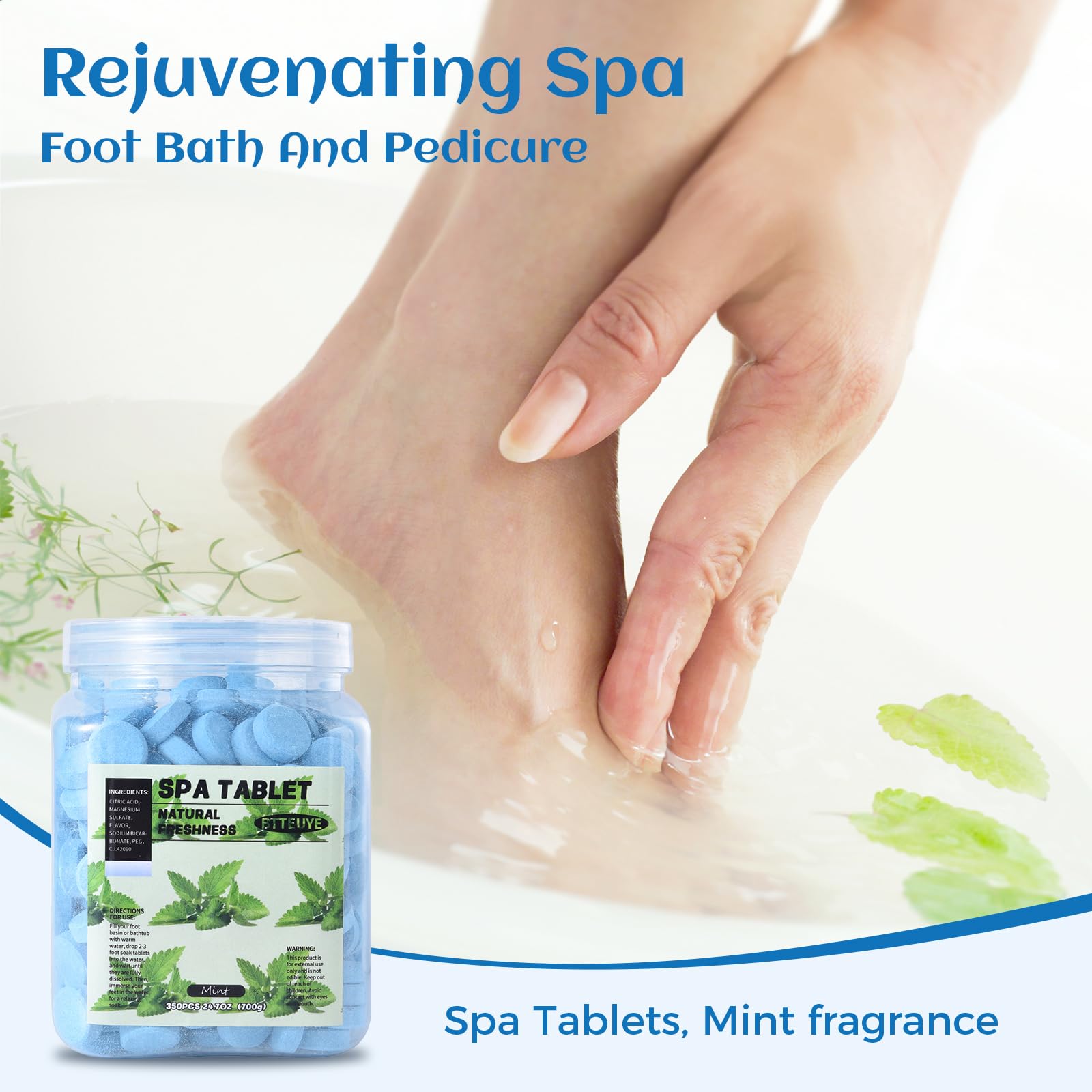 BTTEUYE foot spa setup creating a calming home ritual after a long day.