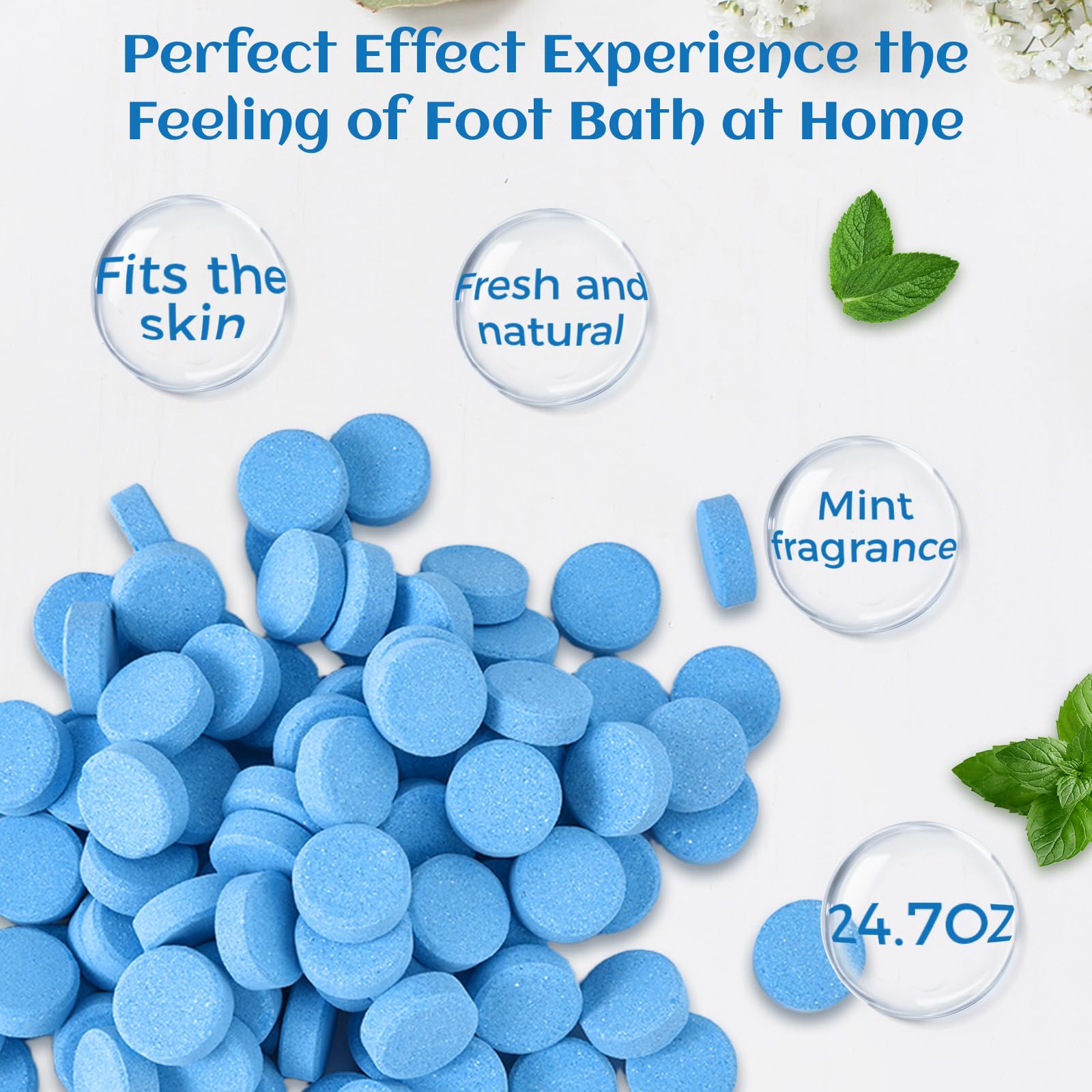 BTTEUYE gift-ready set highlighting foot care tablets for loved ones.