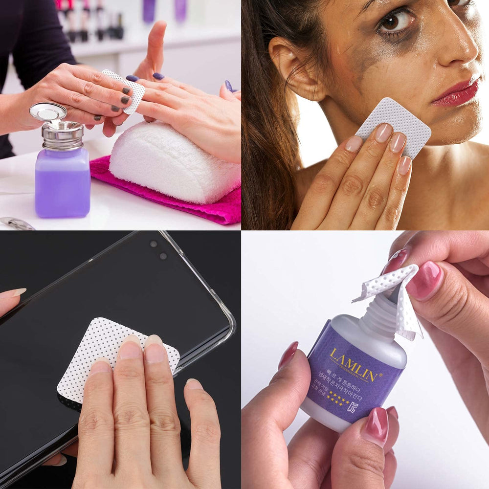 BTYMS disposable nail wipes pack ideal for salon or at-home use