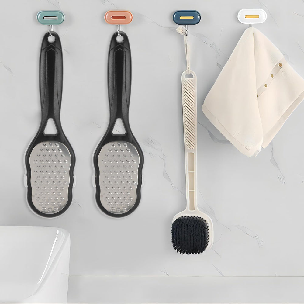 BTYMS foot files ready for a home pedicure setup