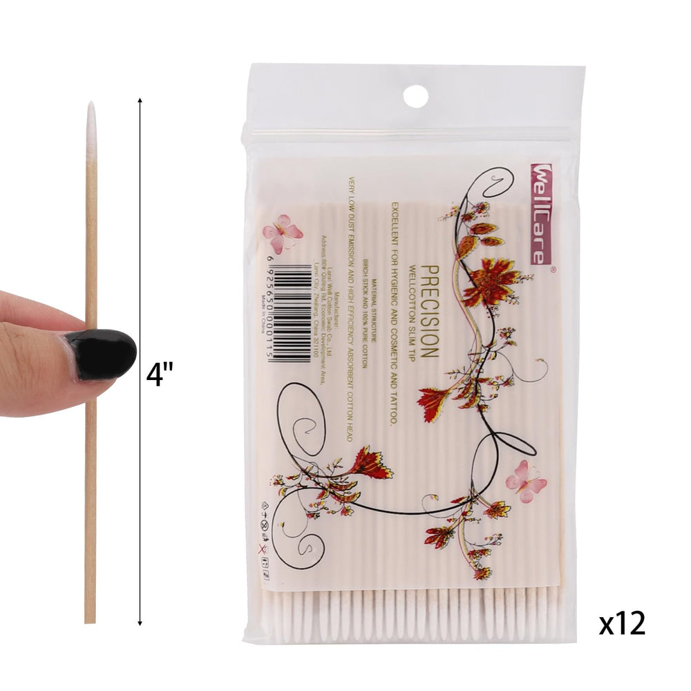 BTYMS pointed-tip swab for removing excess eyeliner and eyeshadow with care