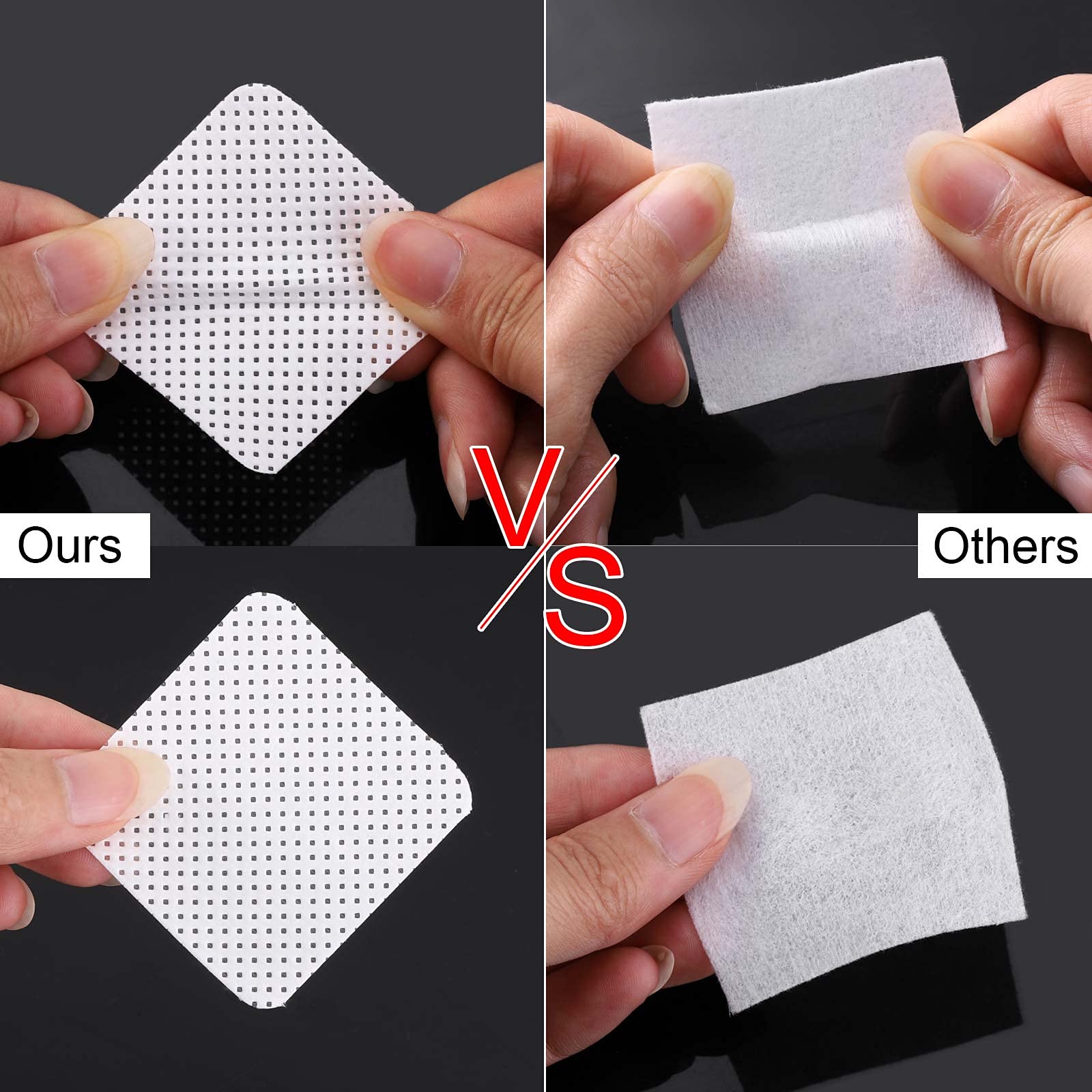 BTYMS soft absorbent disposable wipes suitable for nail artists