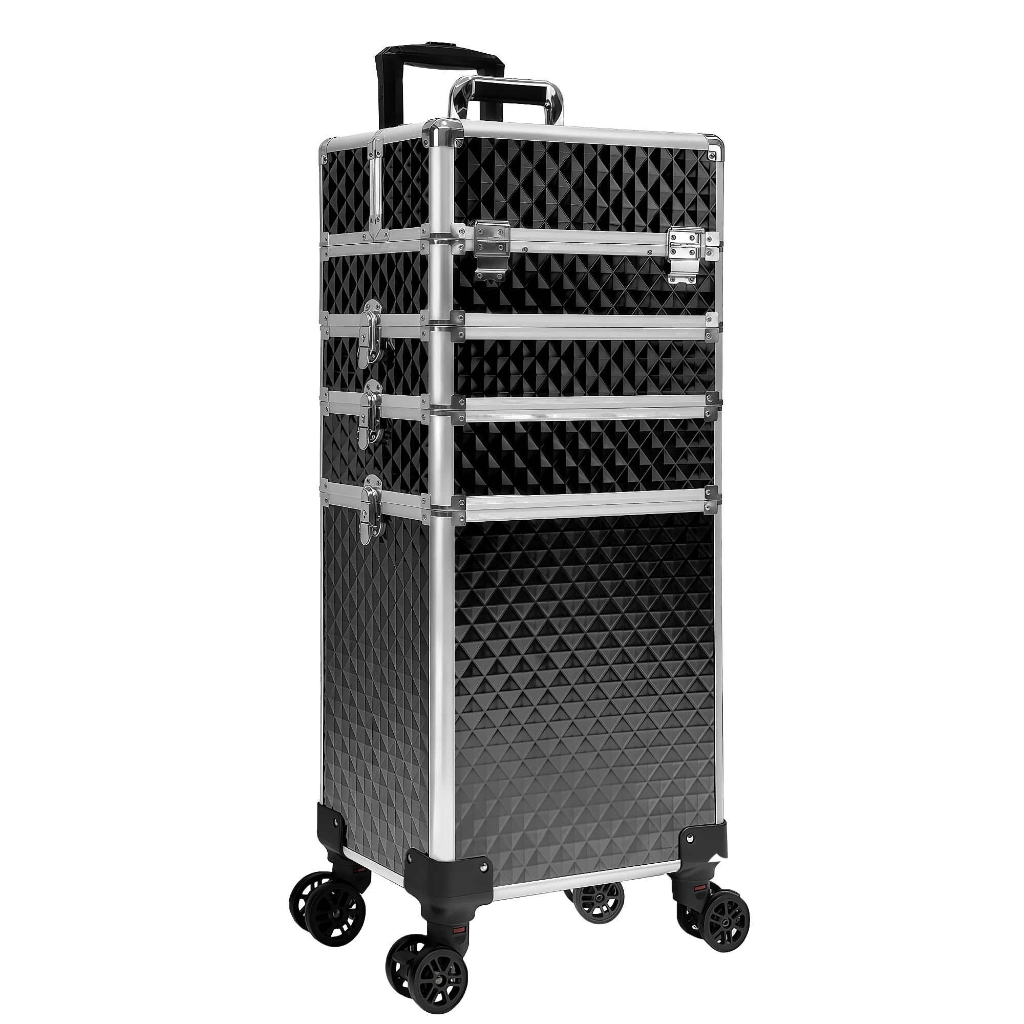 Buanson foldable design converts into a portable travel suitcase