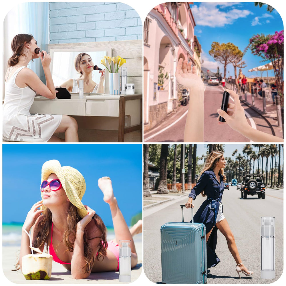 Bubimon travel containers leak-proof design protects luggage contents