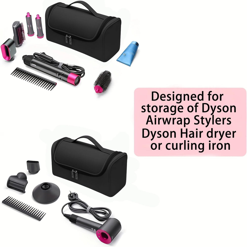 BUBM case showing padded slots for Airwrap attachments.