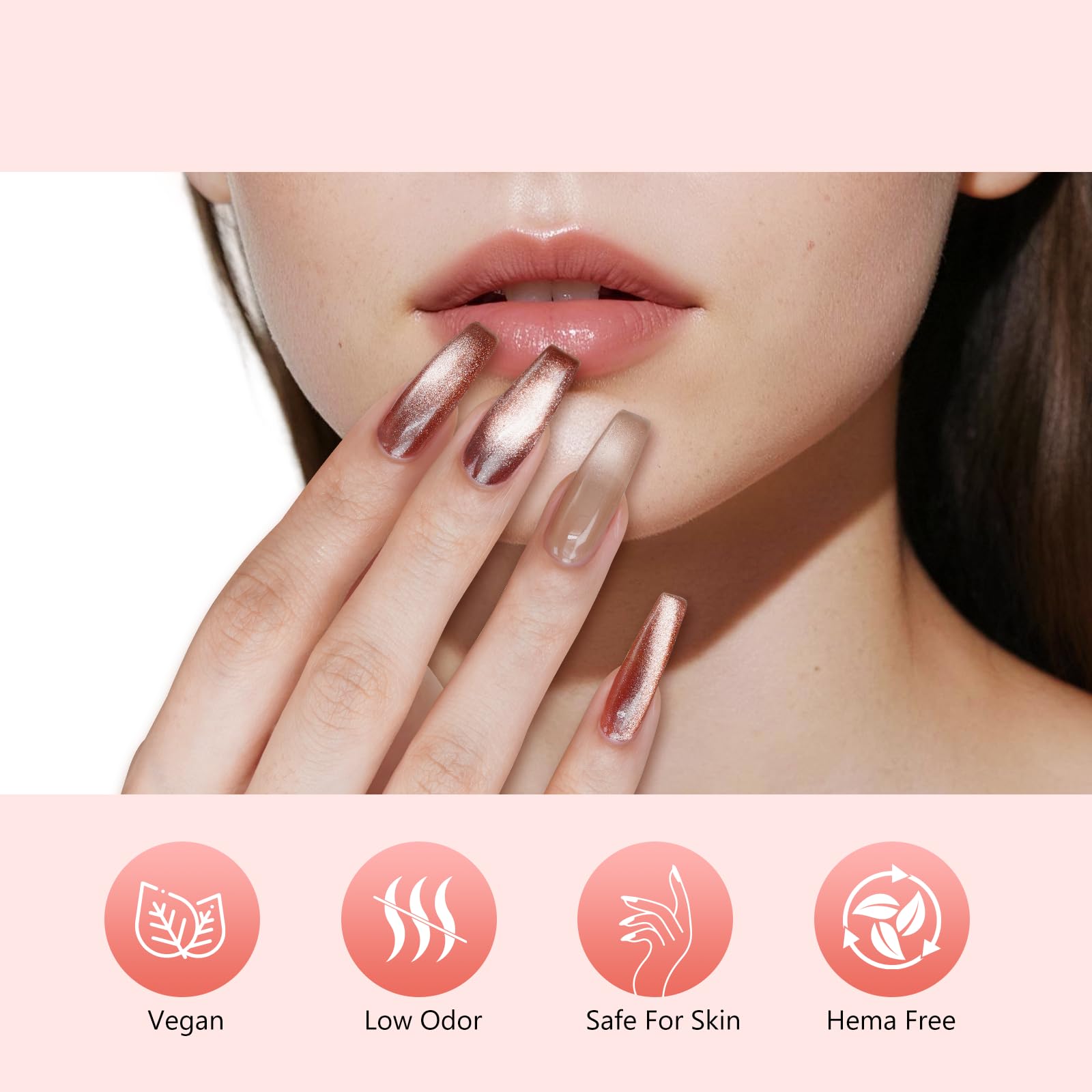 BUBU CANDY festive manicure ideas for Christmas and Valentine