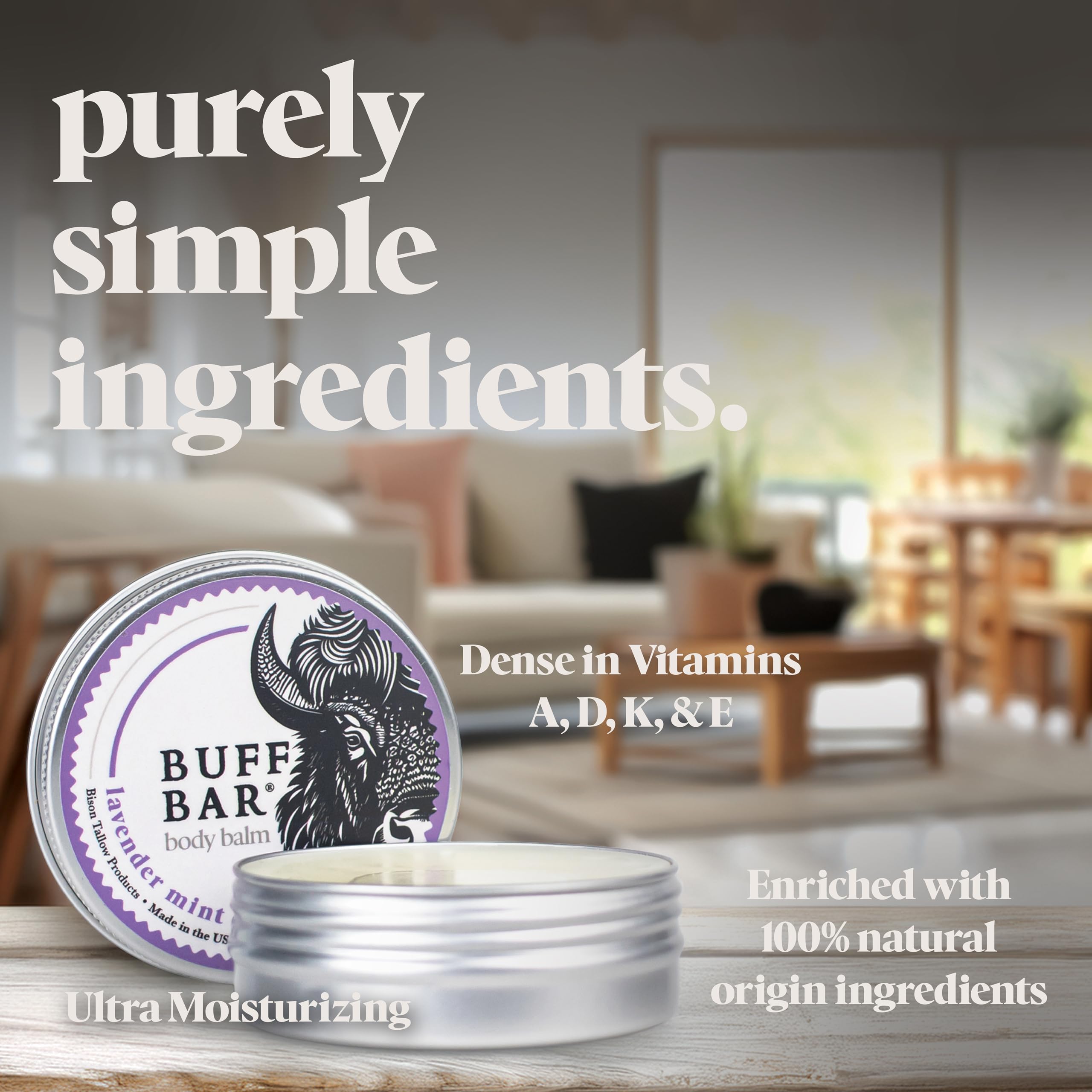 BUFF BAR hands applying salve to nails and cuticles demonstrates versatility.