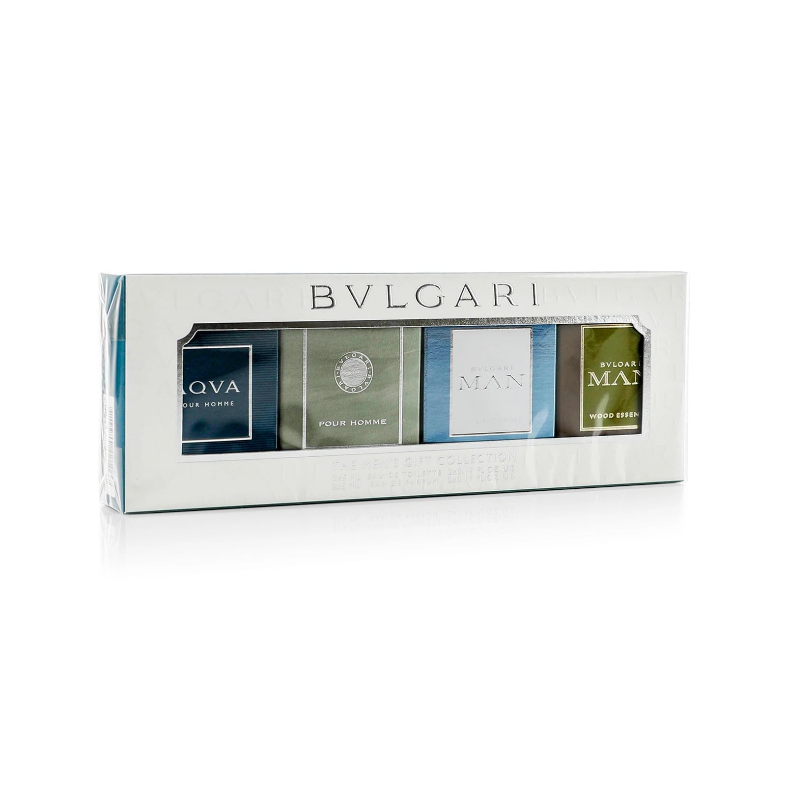 BVLGARI Mens Cologne mini splashes in gift box for try-before-you-buy exploration