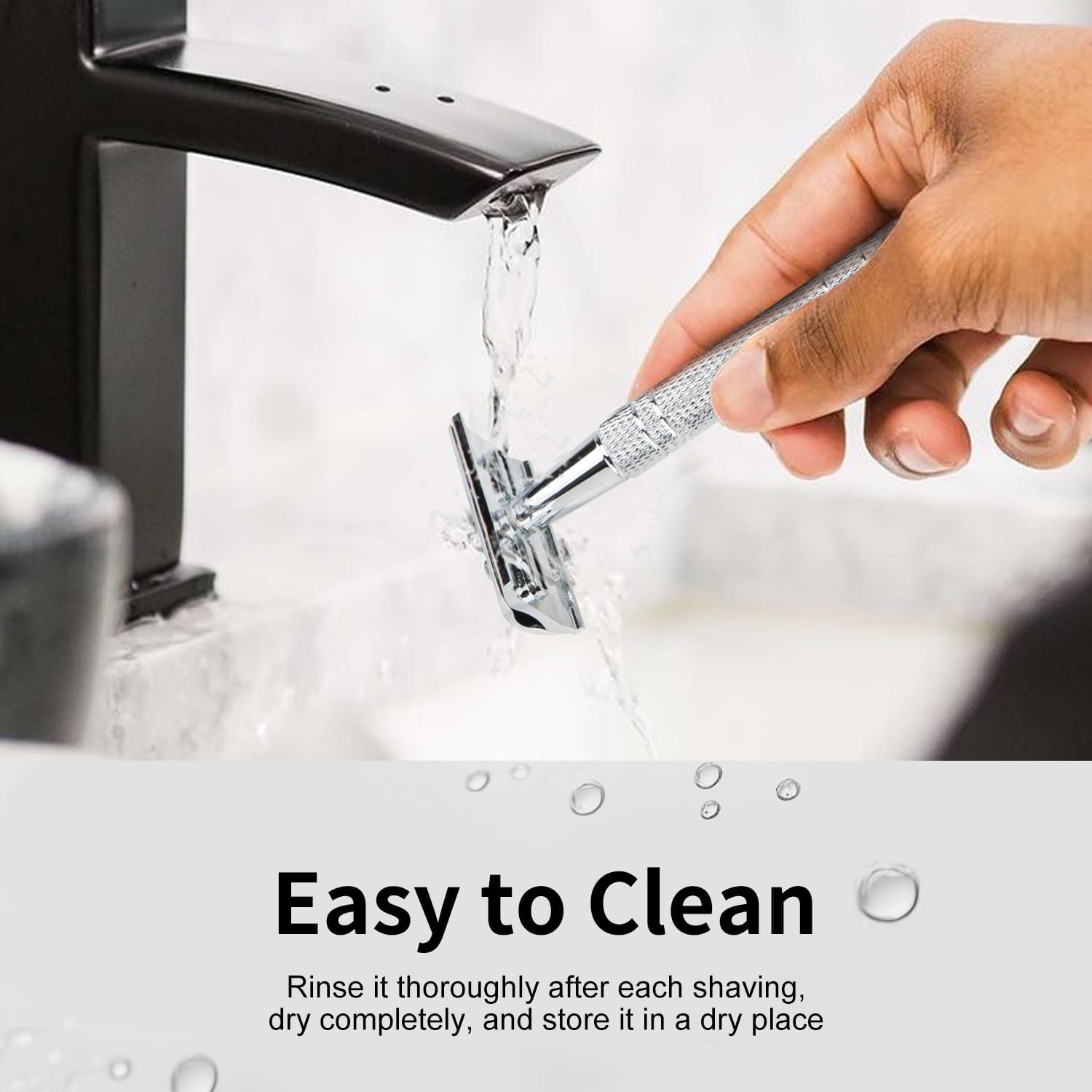 BULIMICA eco-friendly metal construction supports long-lasting shaving