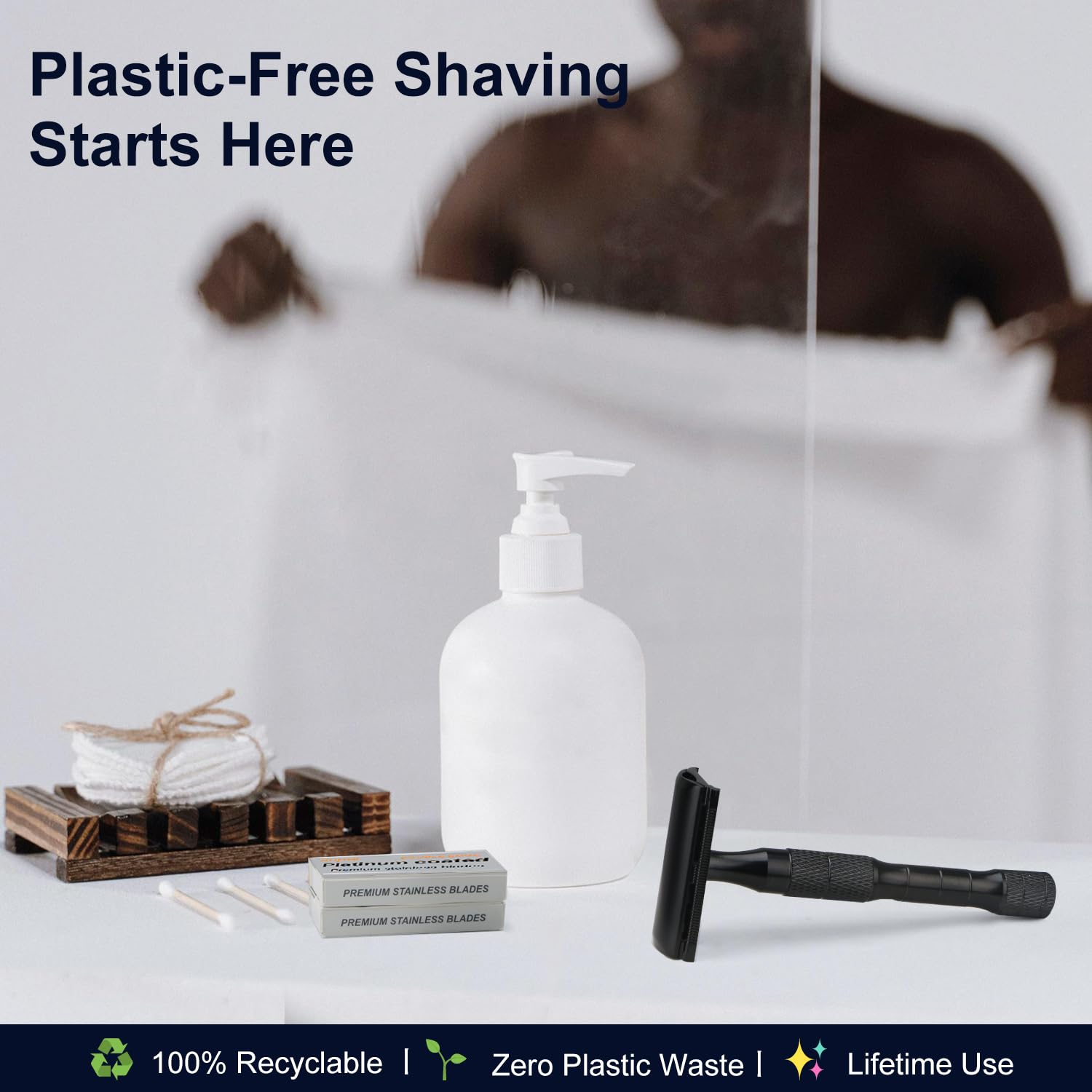 Bulimica safety razor durable metal housing emphasizes longevity and reliability