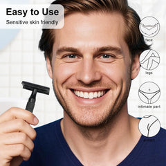 Bulimica matte black razor metal body ready for durable, long-lasting use