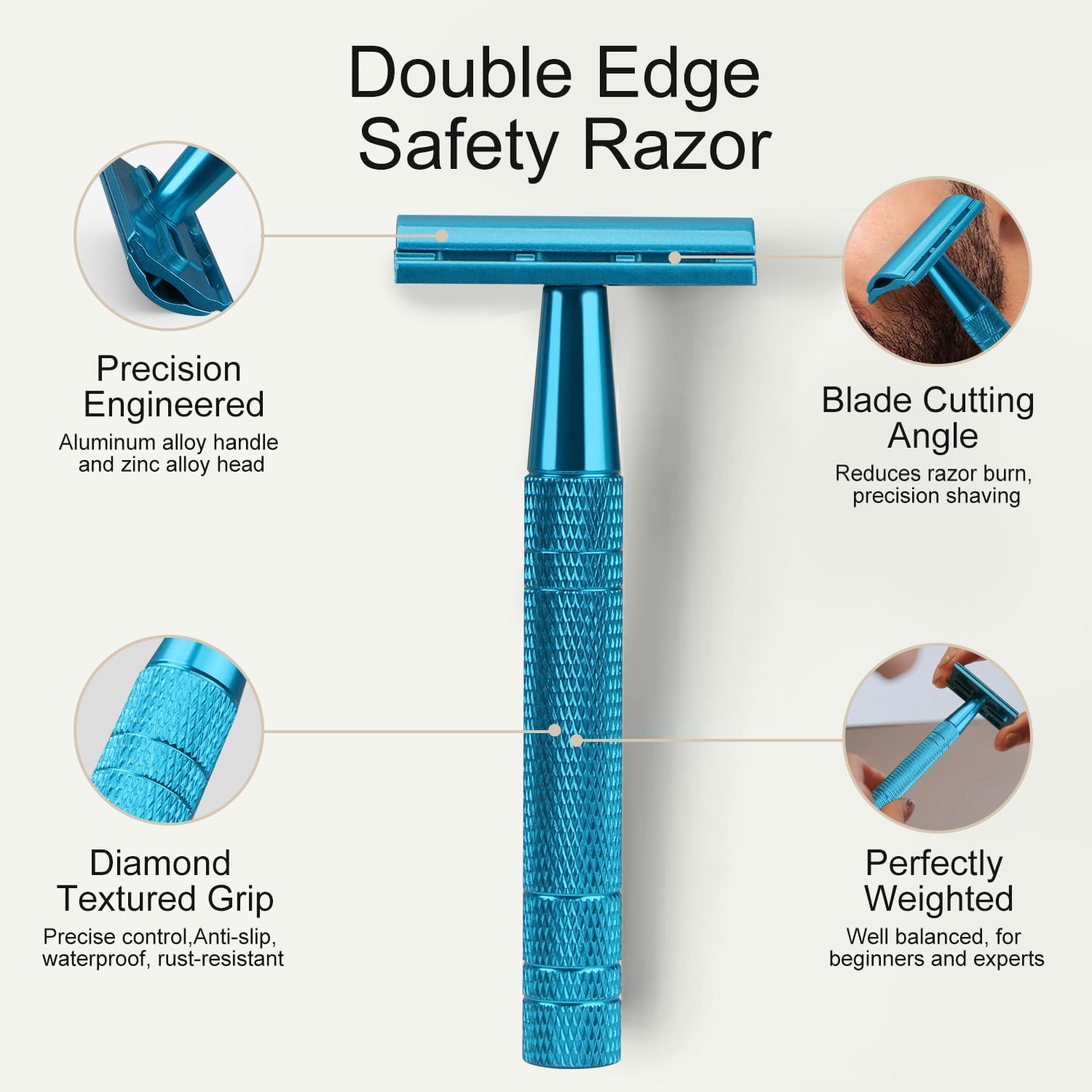BULIMICA reusable metal razor emphasizes eco-friendly, zero-waste grooming