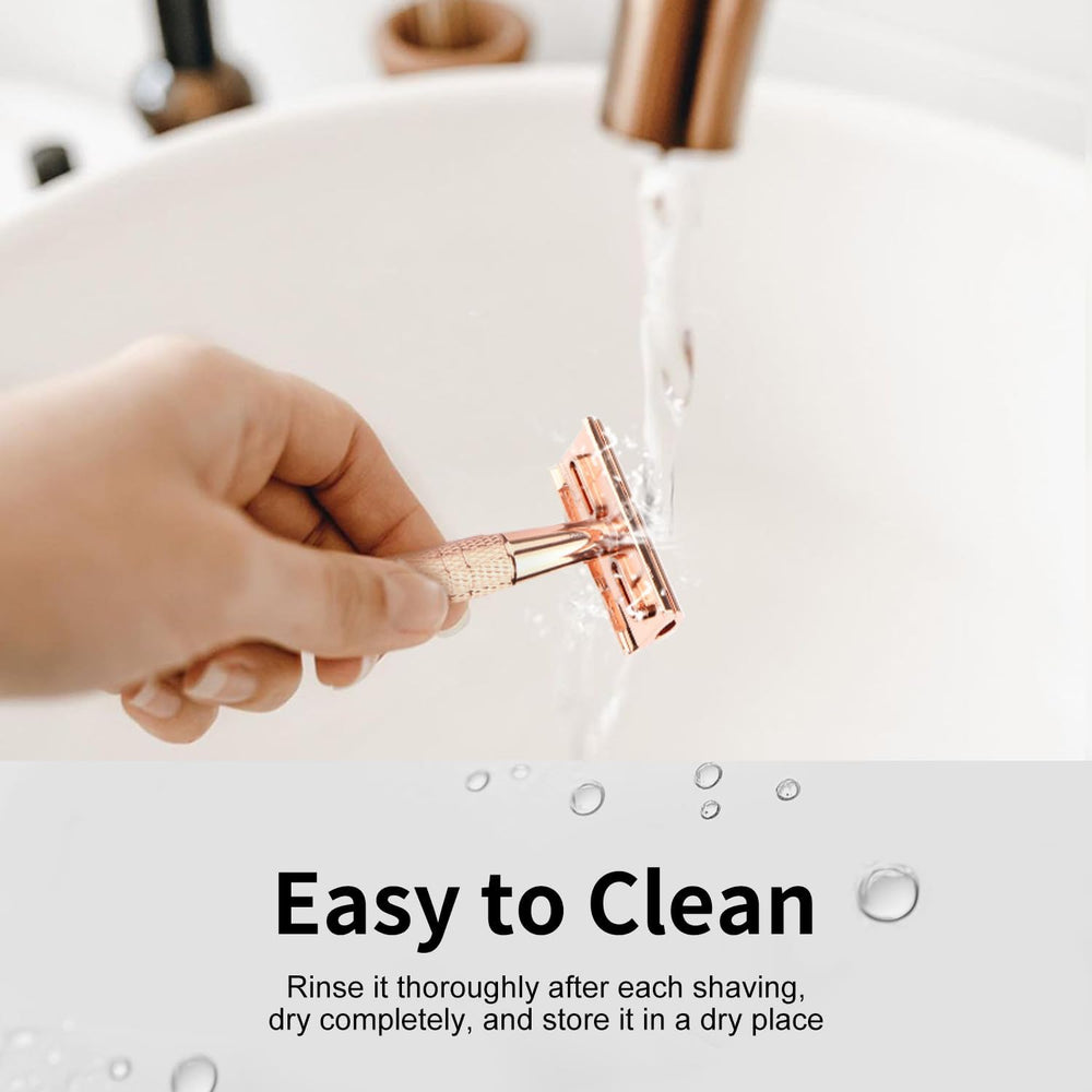 BULIMICA reusable metal razor highlights durability and zero-waste grooming.