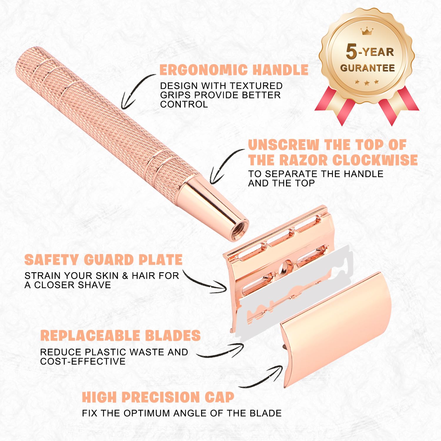 Bulimica reusable razor supports zero-waste shaving with standard blades.