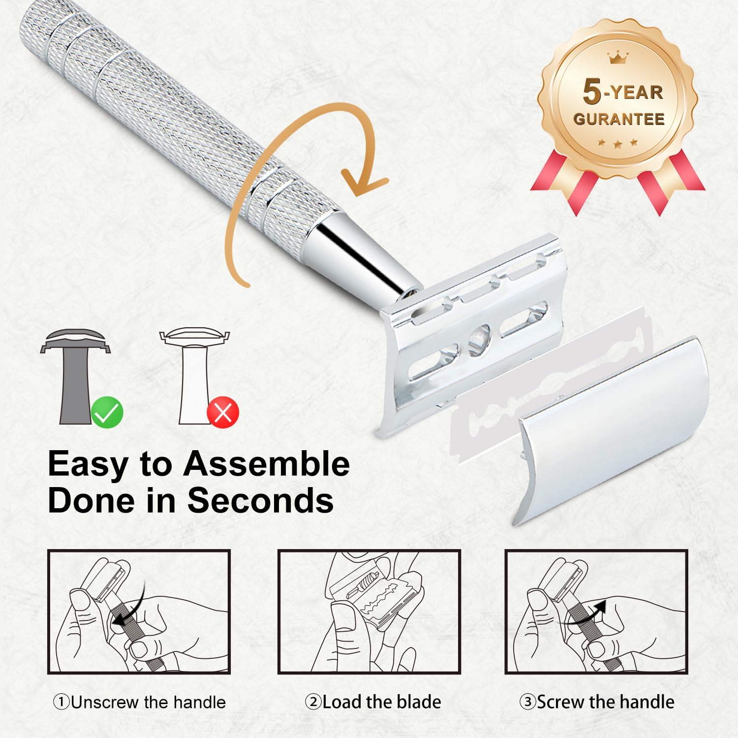 BULIMICA travel case keeps razor secure during trips