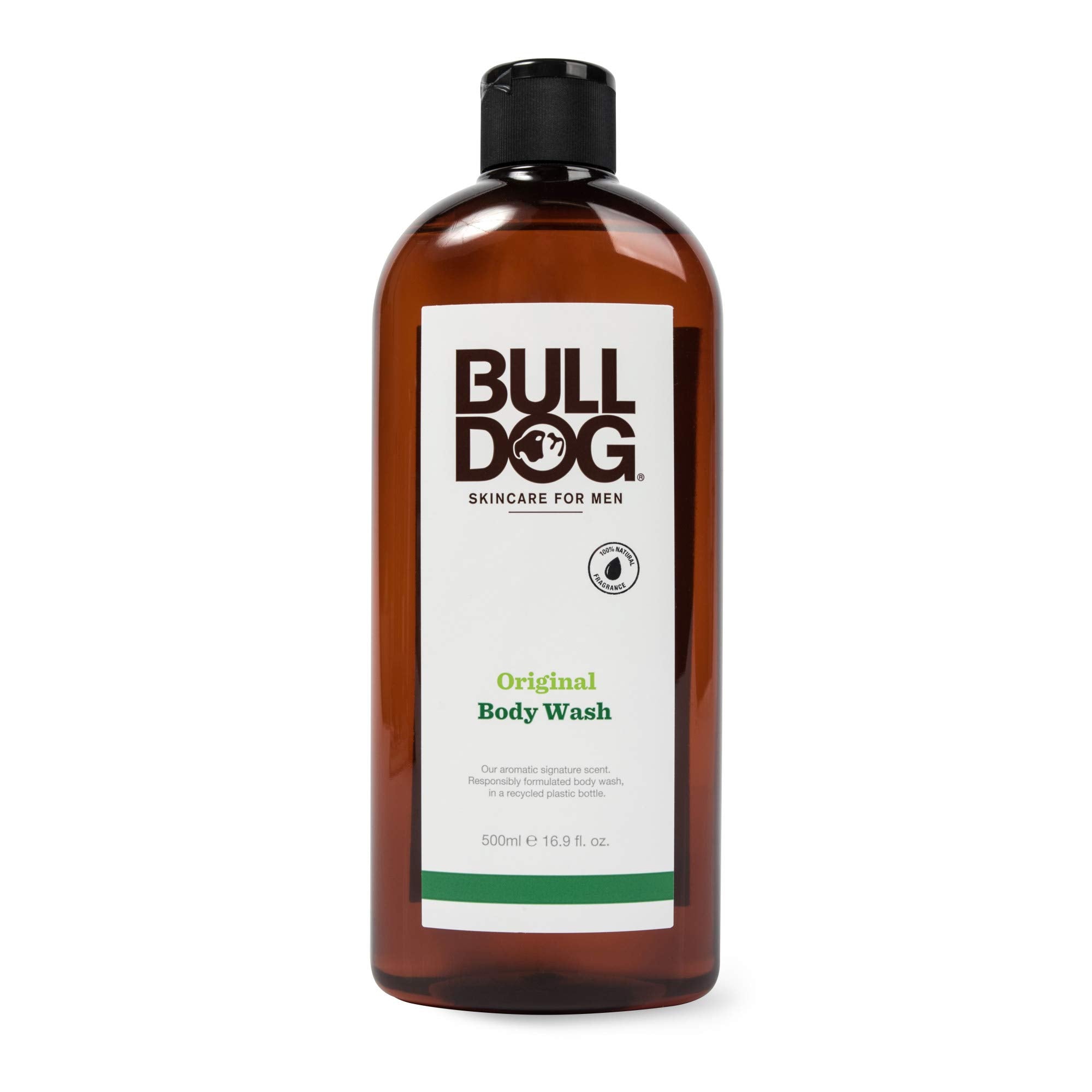 Bulldog Original body wash bottle for daily grooming use.
