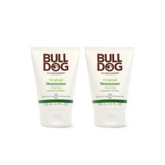 Bulldog Original Moisturizer front view in a 2-pack for daily hydration
