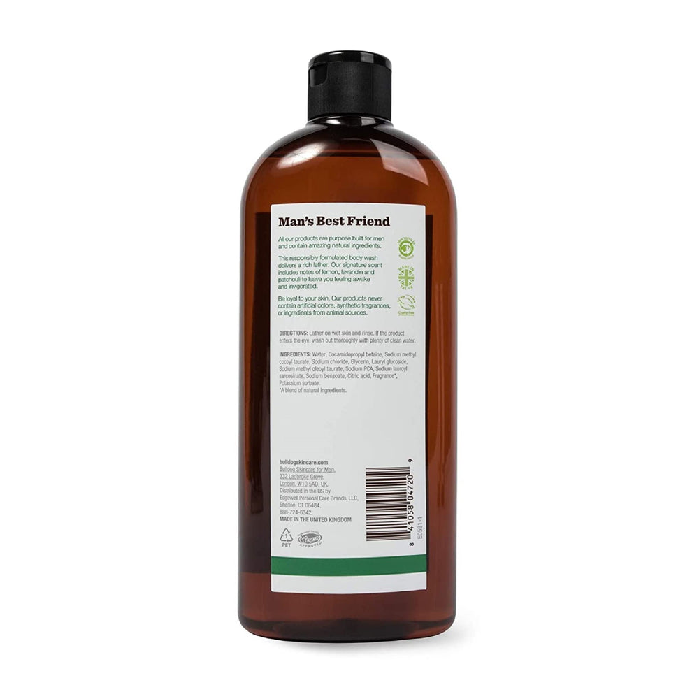 Bulldog Original fragrance captures cedar leaf and juniper base notes.