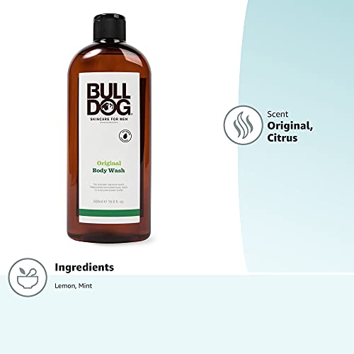 Bulldog Original shower scene with rich lather for a refreshing start.